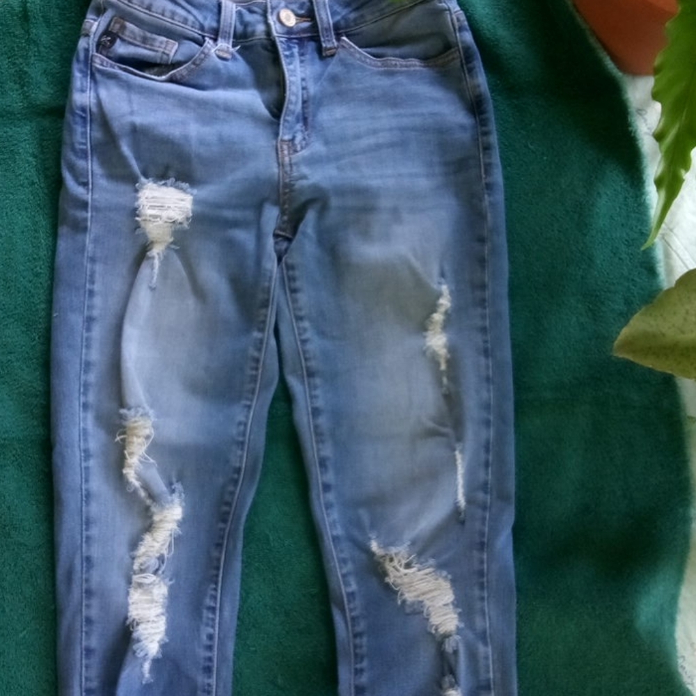 Kancan distressed jeans